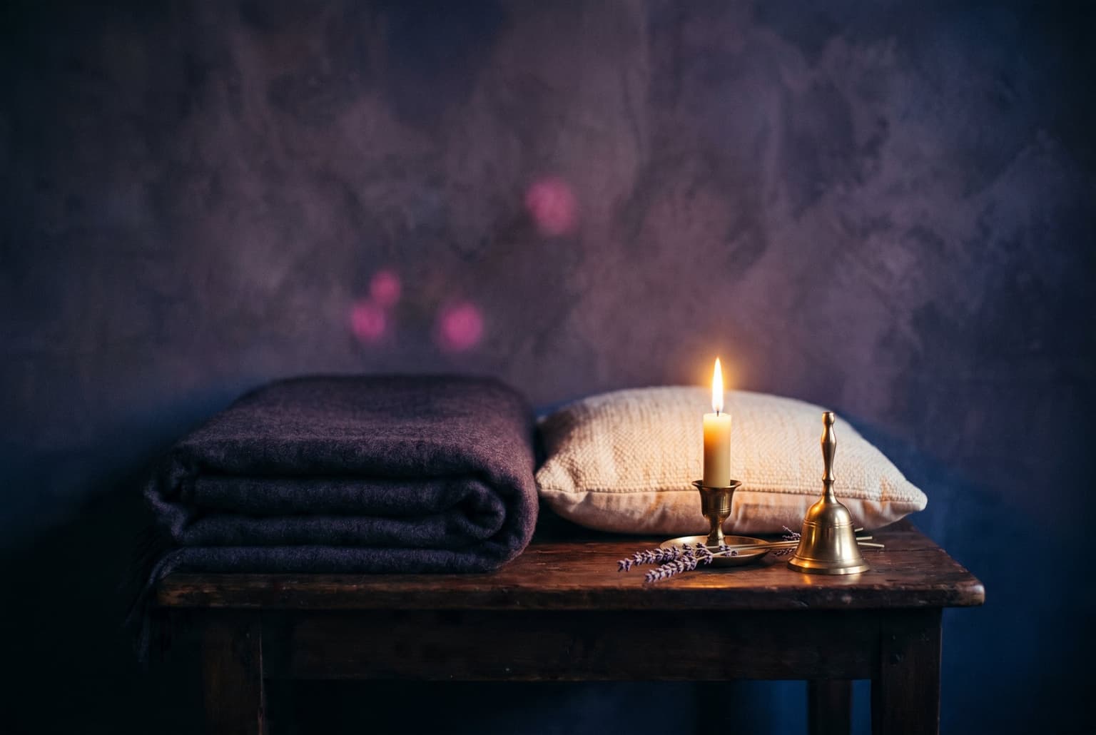 A calm moment of meditation